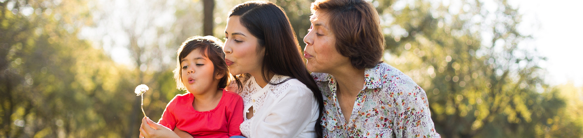 Mother, Daughter and Granddaughter bonding