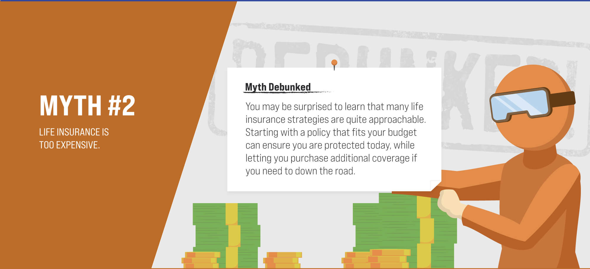 life insurance myths debunked - Myth #2