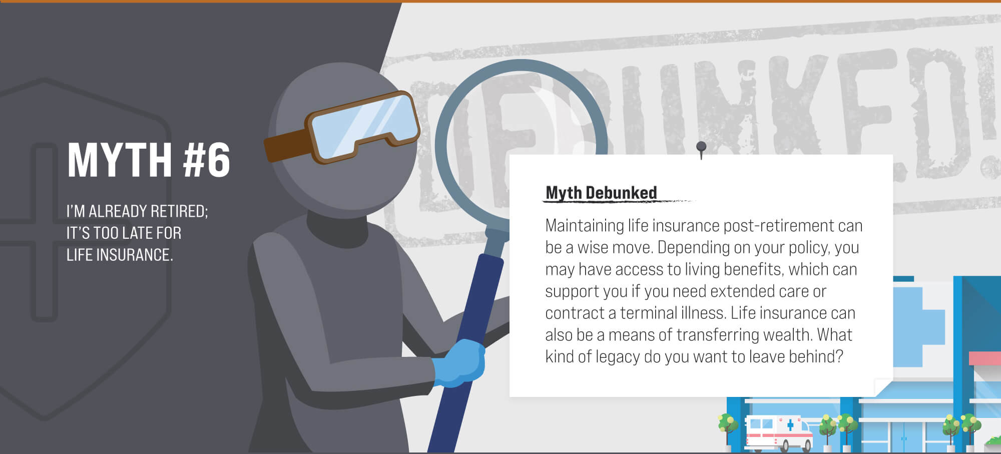 life insurance myths debunked - Myth #6